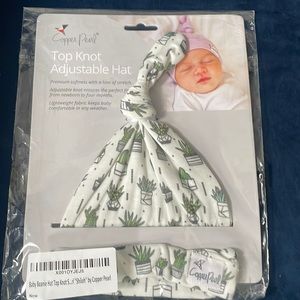 NWT: Copper Pearl Top Knot Adjustable Hat: Shiloh